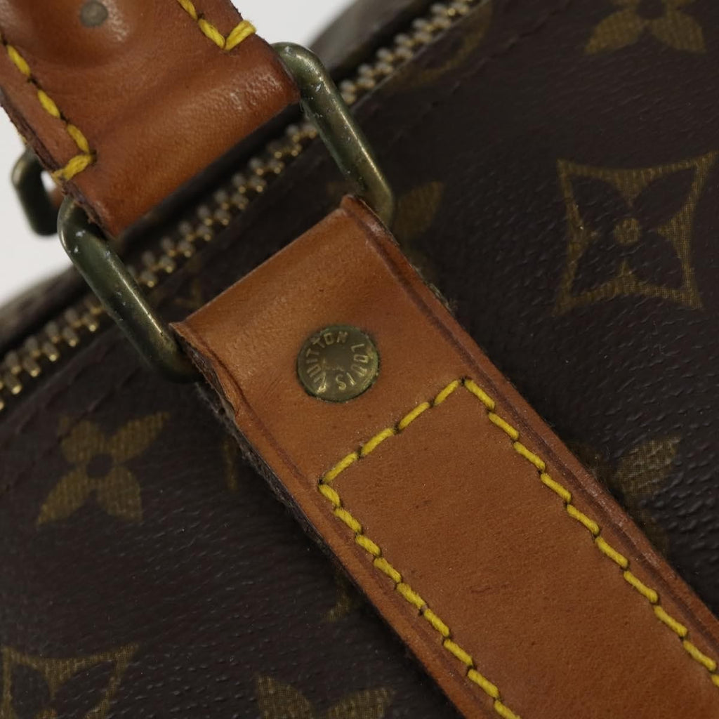 Louis Vuitton Keepall Bag Monogram Canvas Brown Canvas Travel Bag