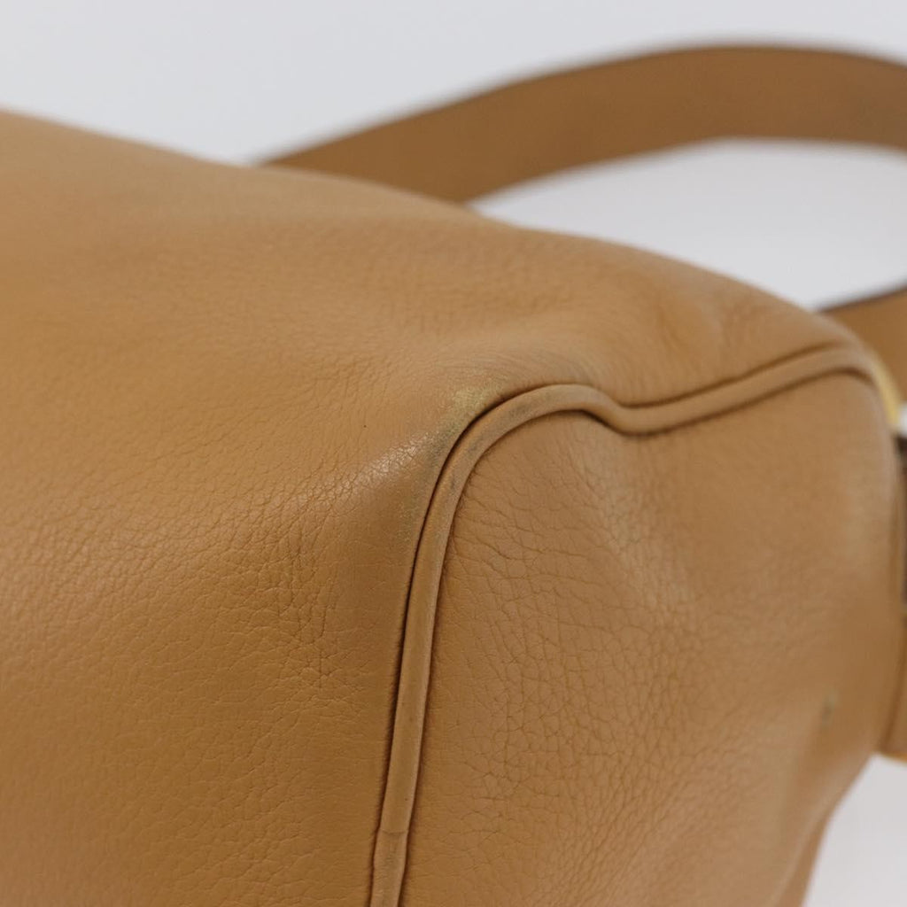 Prada Vintage Shoulder Bag Leather Brown Leather Shoulder Bag Bag