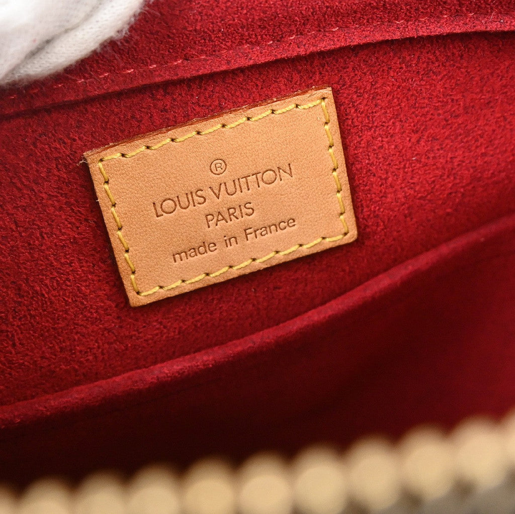 Louis Vuitton Viva Cite Handbag Monogram Canvas Brown Canvas Shoulder Bag