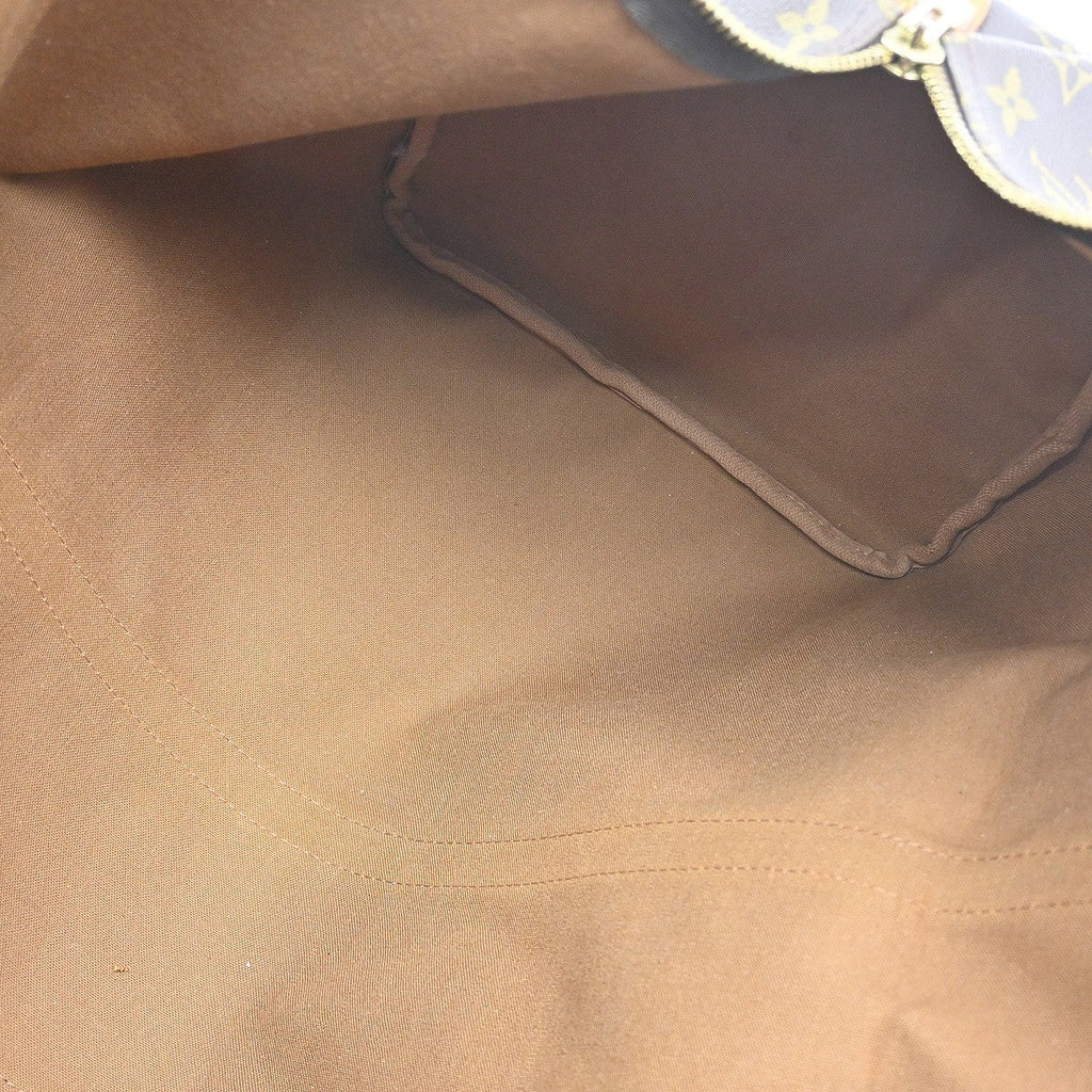 Louis Vuitton Keepall Bag Monogram Canvas Brown Canvas Travel Bag