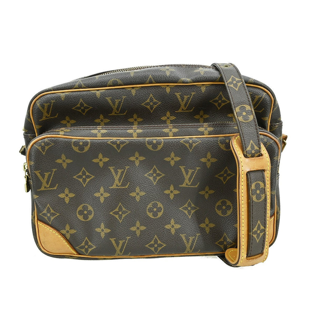 Louis Vuitton Nil Messenger Bag Monogram Canvas Brown Canvas Shoulder Bag
