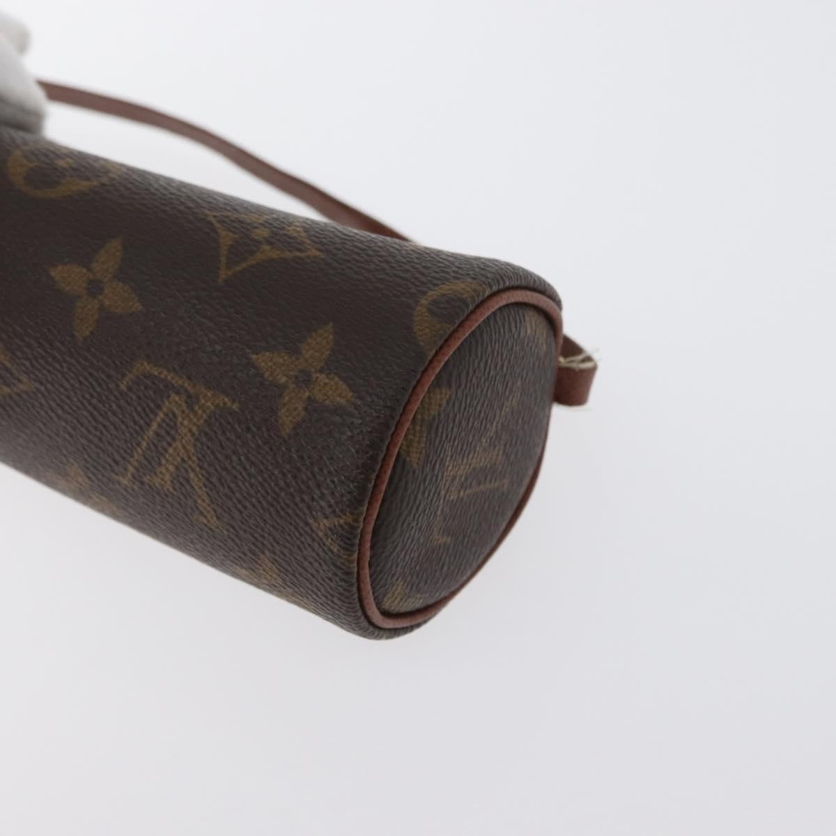 Louis Vuitton Papillon Pochette Monogram Canvas Brown Canvas Clutche & Pouche Bag