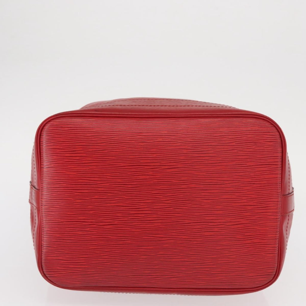 Louis Vuitton Noe Handbag Epi Leather Red Leather Shoulder Bag