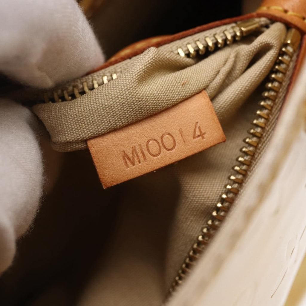 Louis Vuitton Reade Handbag Monogram Vernis Beige Patent_Leather Handbag