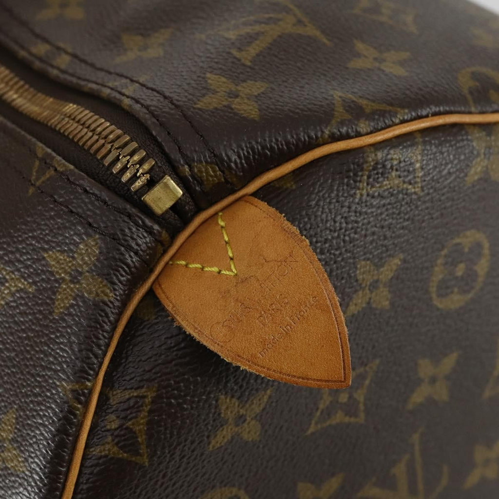 Louis Vuitton Keepall Bag Monogram Canvas Brown Canvas Travel Bag