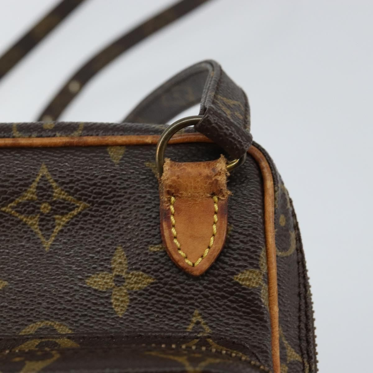 Louis Vuitton Amazone Bag Monogram Canvas Brown Canvas Shoulder Bag