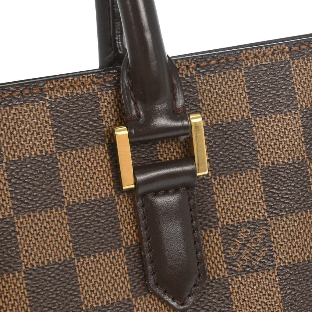 Louis Vuitton Venice Sac Plat Bag Damier Brown Canvas Tote Bag