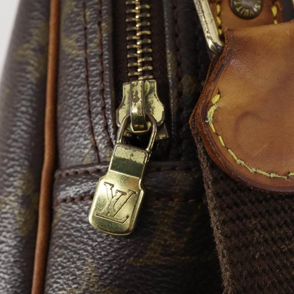 Louis Vuitton Reporter Bag Monogram Canvas Brown Canvas Shoulder Bag