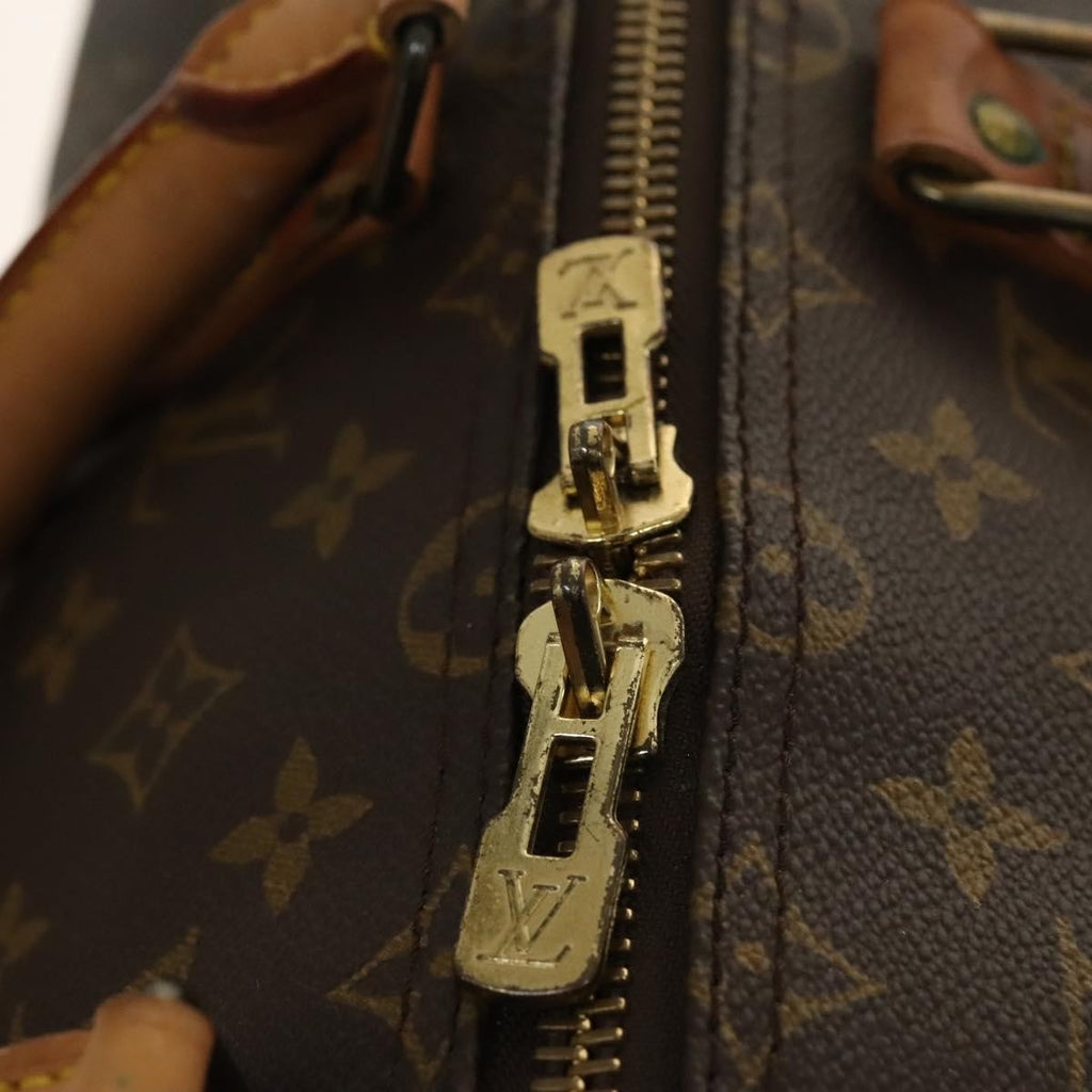 Louis Vuitton Keepall Bag Monogram Canvas Brown Canvas Travel Bag