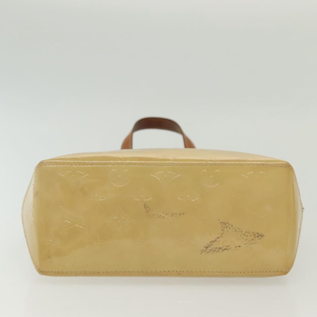 Louis Vuitton Reade Handbag Monogram Vernis Beige Patent_Leather Handbag