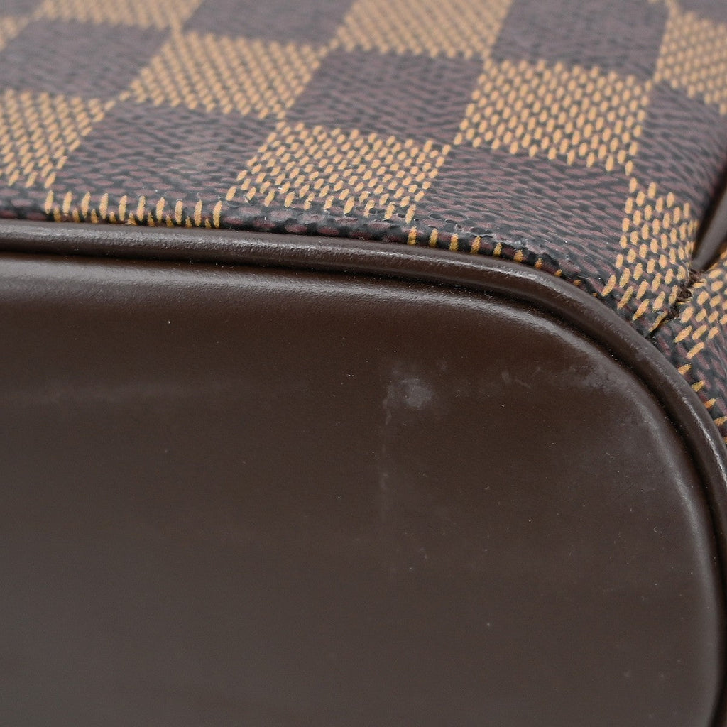 Louis Vuitton Ipanema Handbag Damier Brown Canvas Shoulder Bag