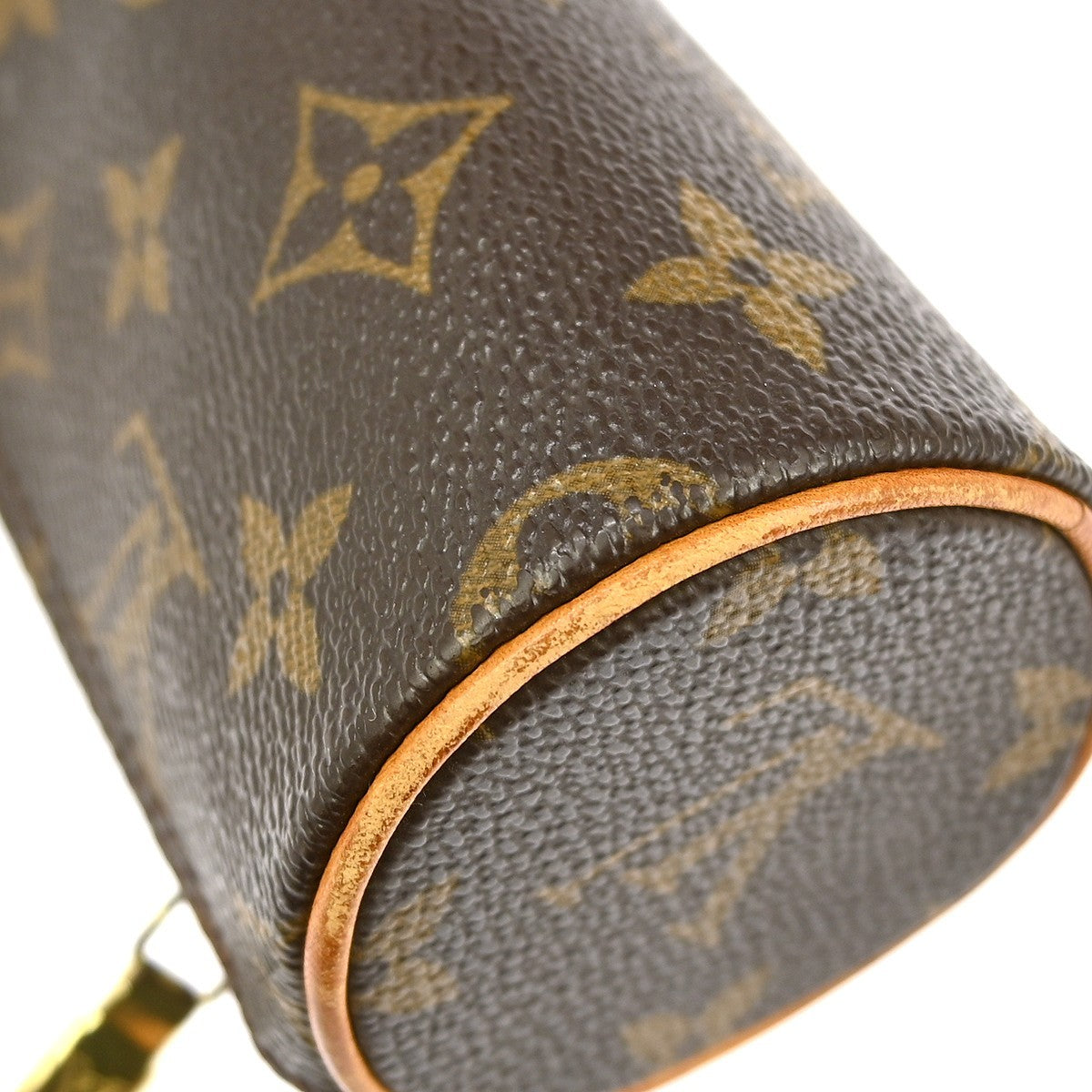 Louis Vuitton Papillon Pochette Monogram Canvas Brown Canvas Clutche & Pouche Bag