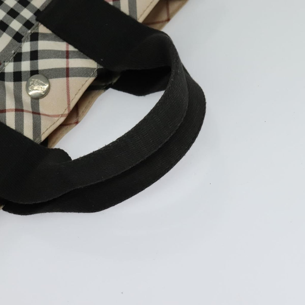 Burberry Nova Check Blue Label Nylon Beige Nylon Tote Bag