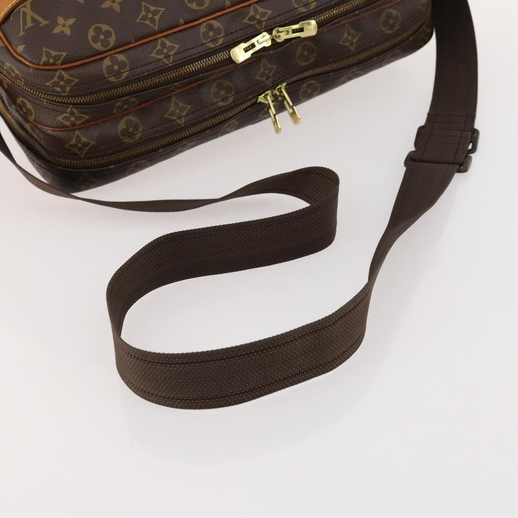 Louis Vuitton Reporter Bag Monogram Canvas Brown Canvas Shoulder Bag