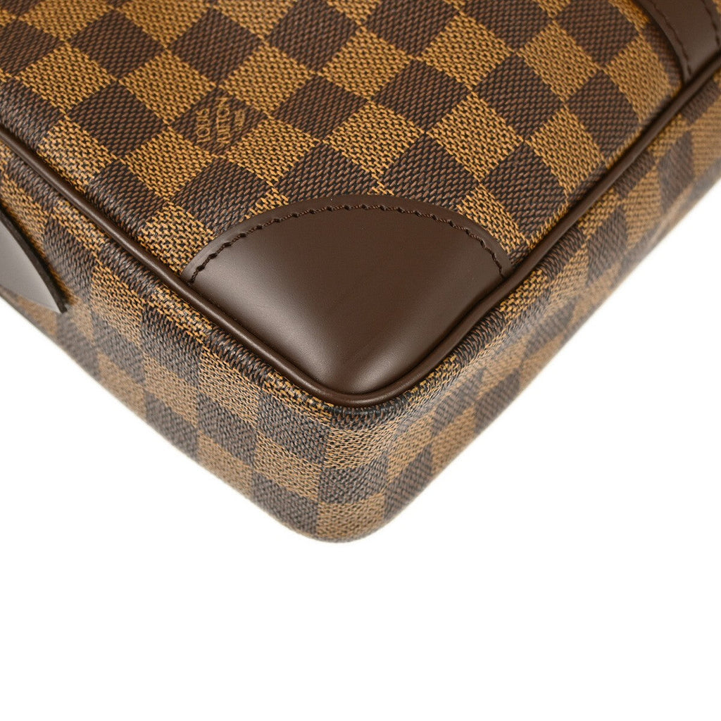 Louis Vuitton Porte-Documents Voyage Briefcase Damier Brown Canvas Briefcase Bag