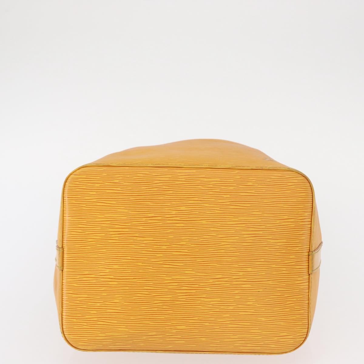 Louis Vuitton Petit Noe Handbag Epi Leather Yellow Leather Shoulder Bag