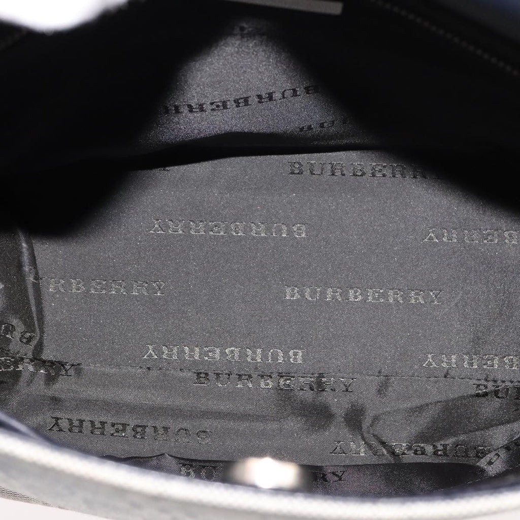 Burberry Vintage Tote Bag Canvas Gray Canvas Tote Bag