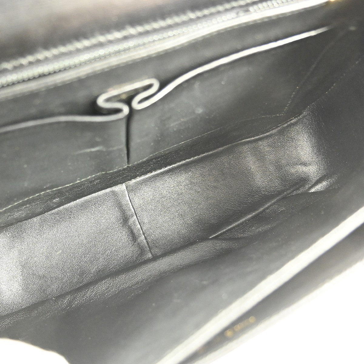 Celine Vintage Shoulder Bag Leather Black Leather Shoulder Bag Bag