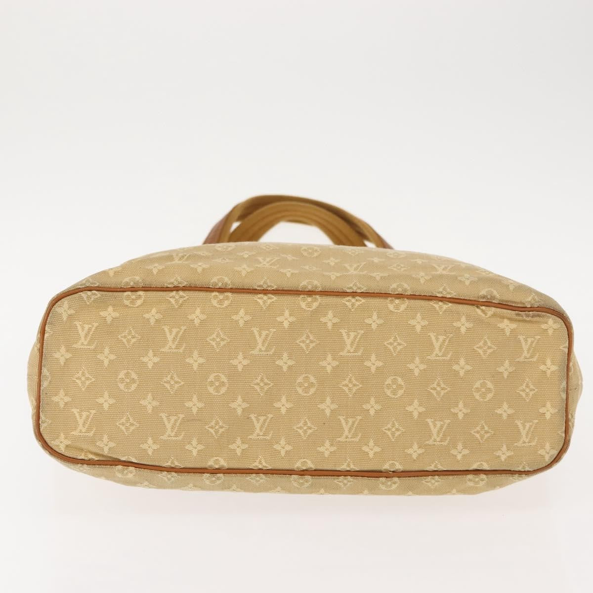 Louis Vuitton Lucille Handbag Mini Lin Beige Canvas Tote Bag