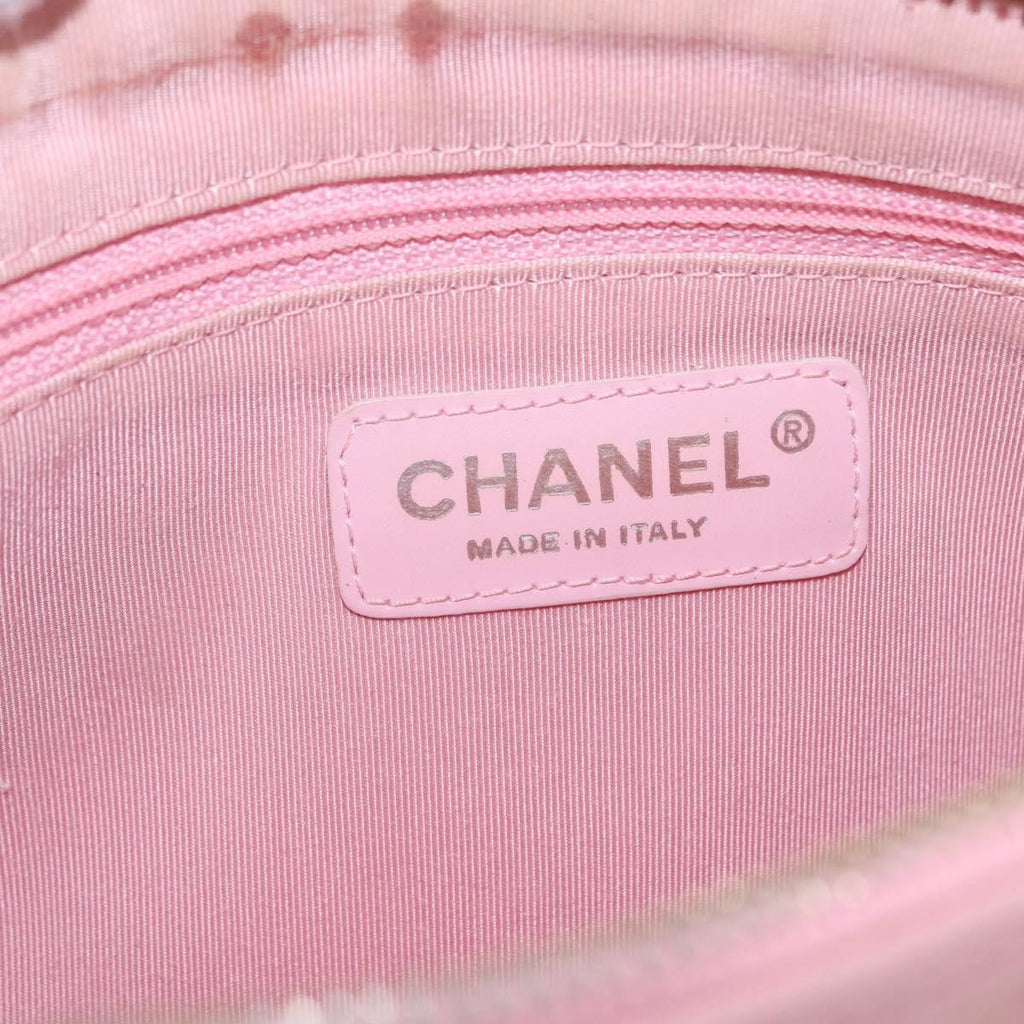 Chanel Timeless Cc Chain Shoulder Bag Quilted Caviar Pink Leather Shoulder Bag Bag