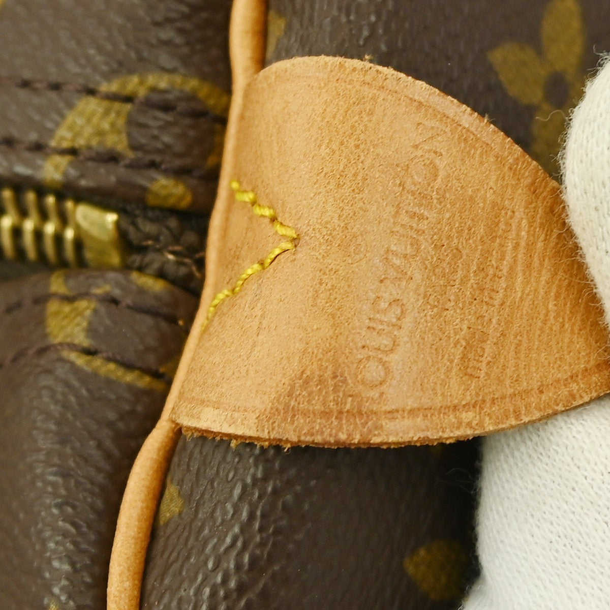 Louis Vuitton Keepall Bag Monogram Canvas Brown Canvas Travel Bag