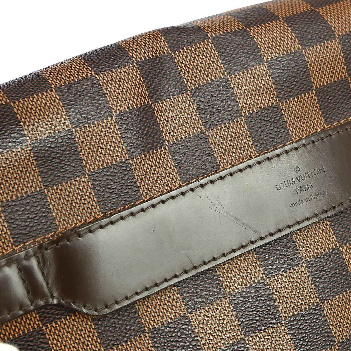Louis Vuitton Shelton Messenger Bag Damier Brown Canvas Shoulder Bag