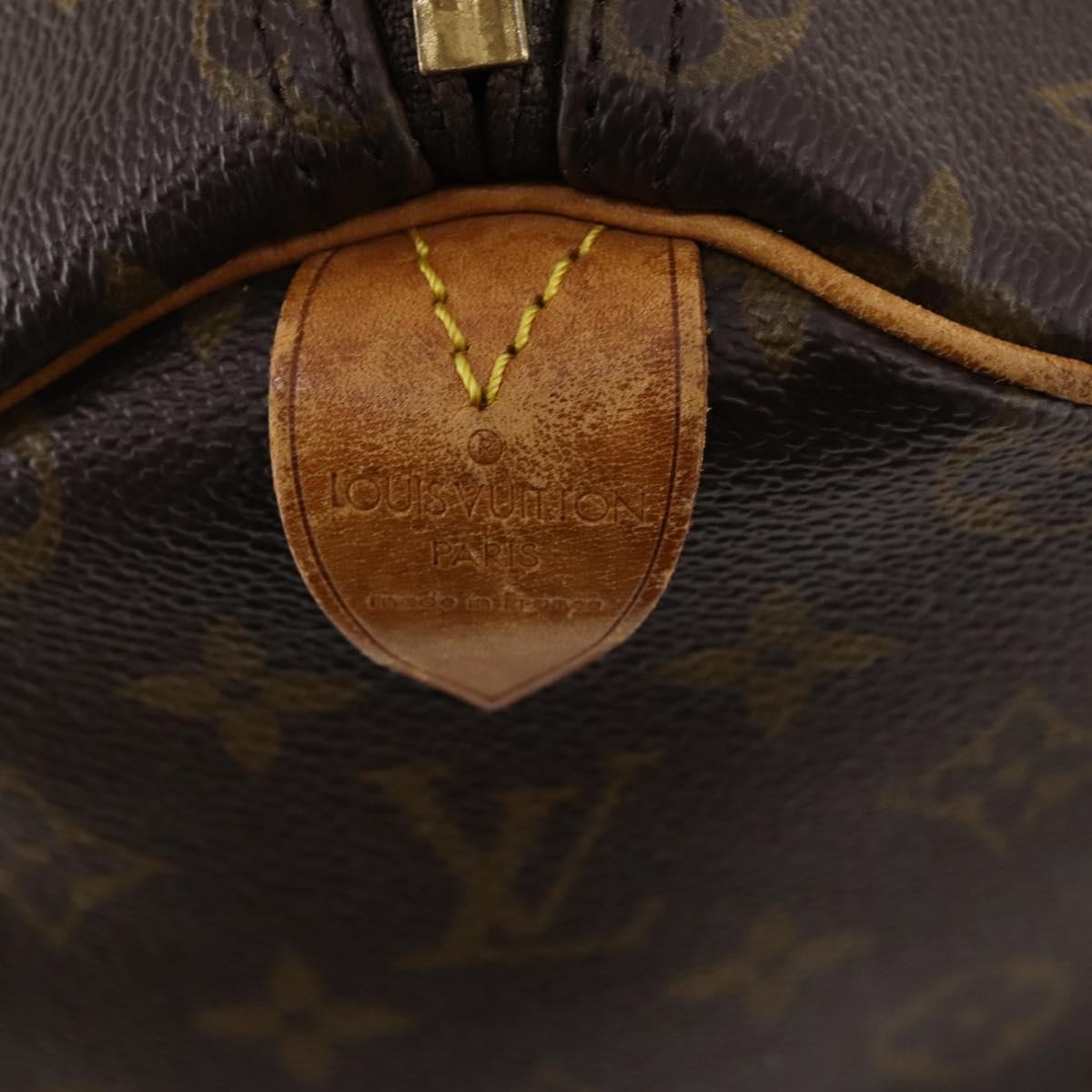 Louis Vuitton Keepall Bag Monogram Canvas Brown Canvas Travel Bag