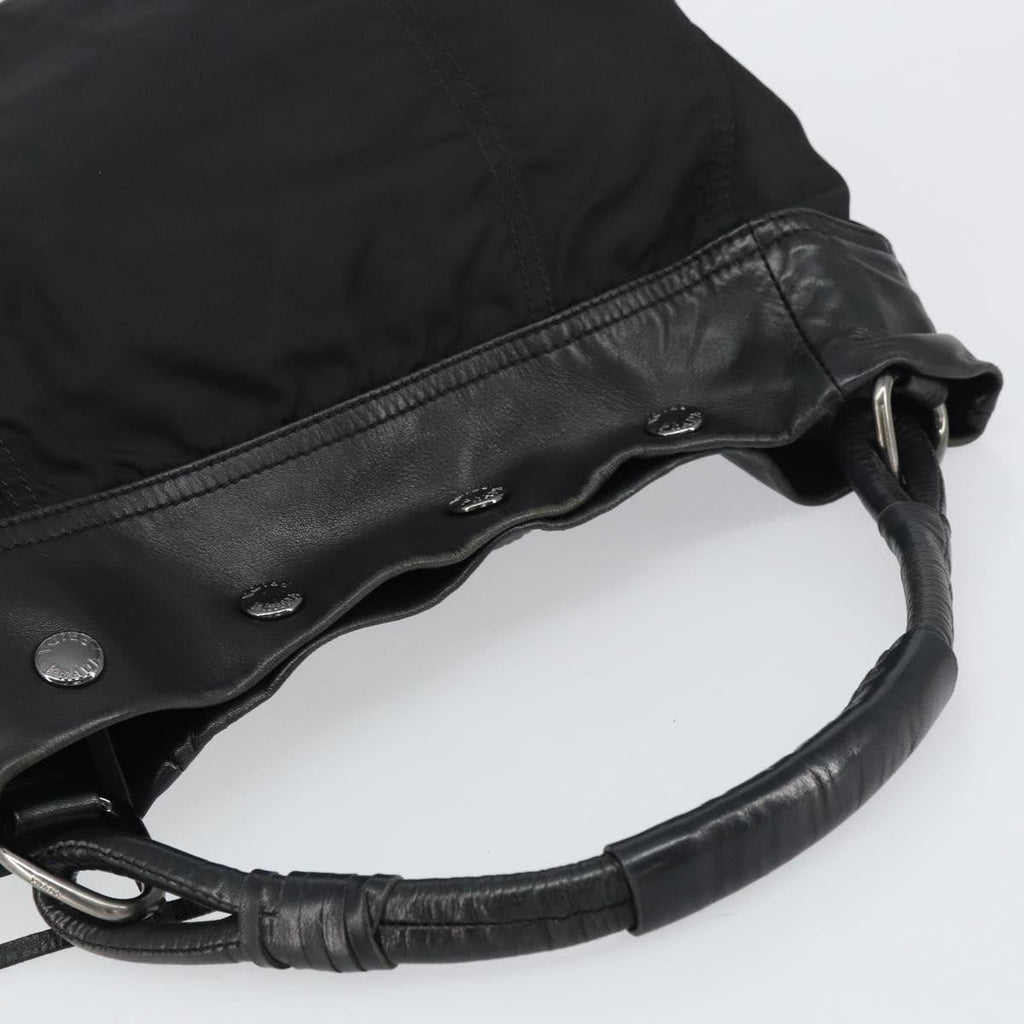 Prada Vintage Shoulder Bag Tessuto Black Nylon Shoulder Bag Bag