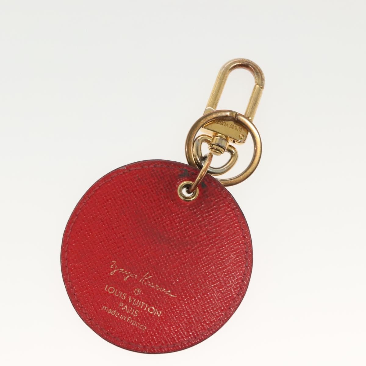 Louis Vuitton Pumpkin Bag Charm And Key Holder Yayoi Kusama Pumpkins Leather Brown Canvas Charms And Keychains Accessory