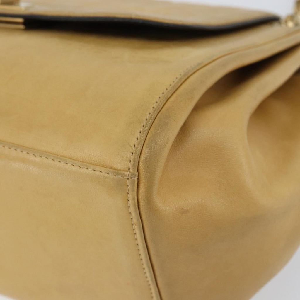 Chanel Chocolate Bar Accordion Reissue Flap Bag Quilted Lambskin Beige Leather Shoulder Bag Bag