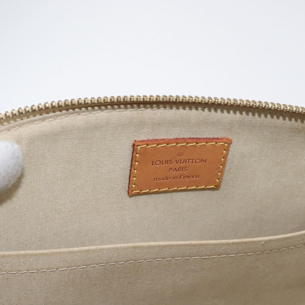 Louis Vuitton Sherwood Handbag Monogram Vernis Yellow Patent_Leather Handbag