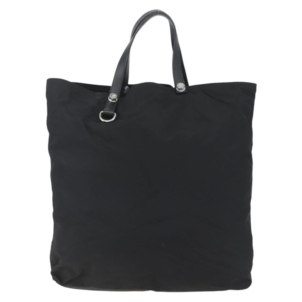 Prada Vintage Tote Tessuto Black Nylon Tote Bag Bag