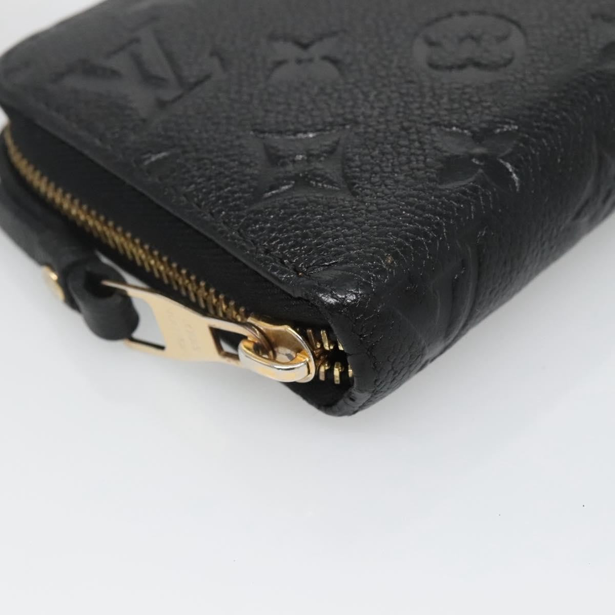 Louis Vuitton Portefeuille Zippy Monogramme Empreinte Monogramme Empreinte Black Leather Wallets Accessory