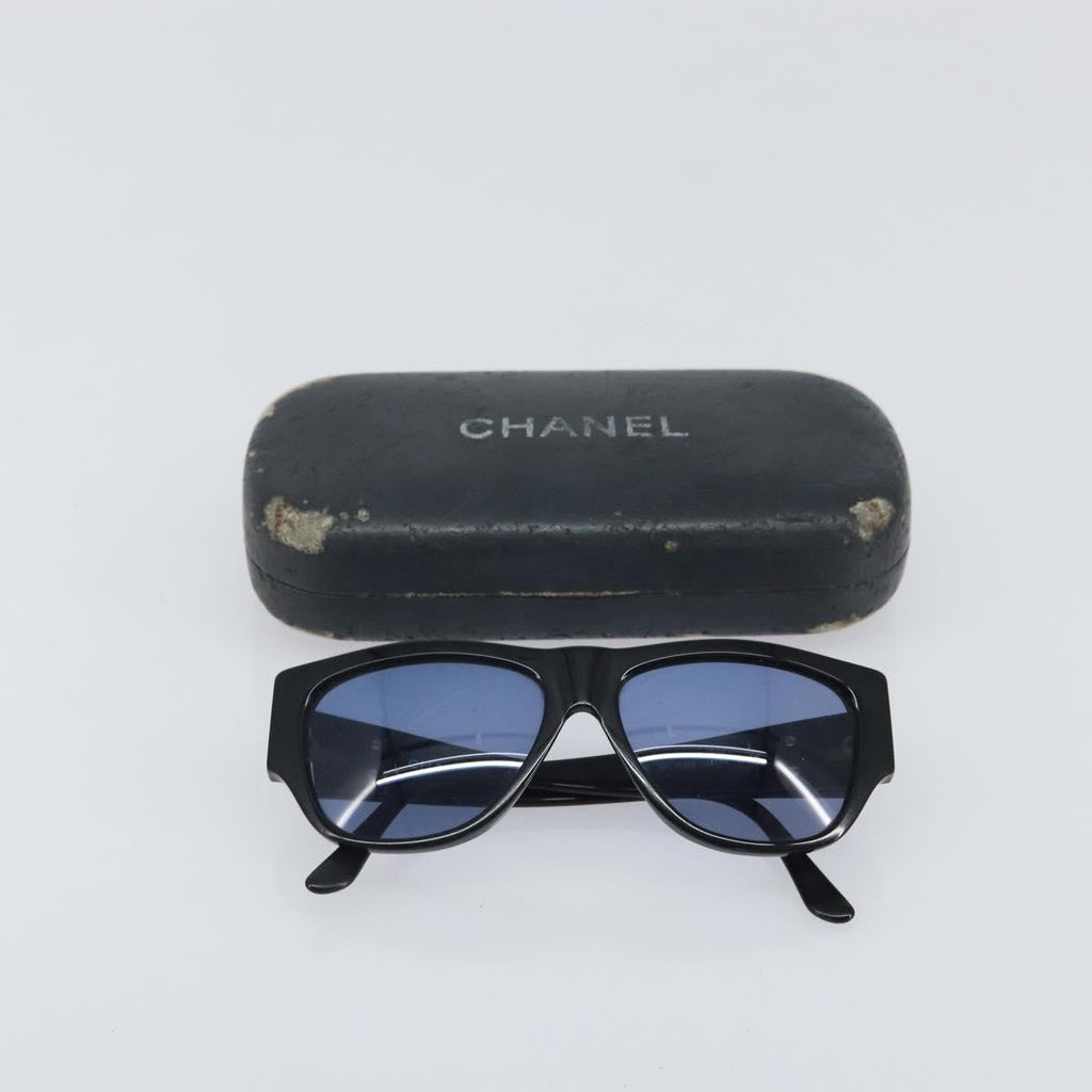 Chanel Logo Cc Sunglasses Plastic Black Plastic Sunglasse Accessory