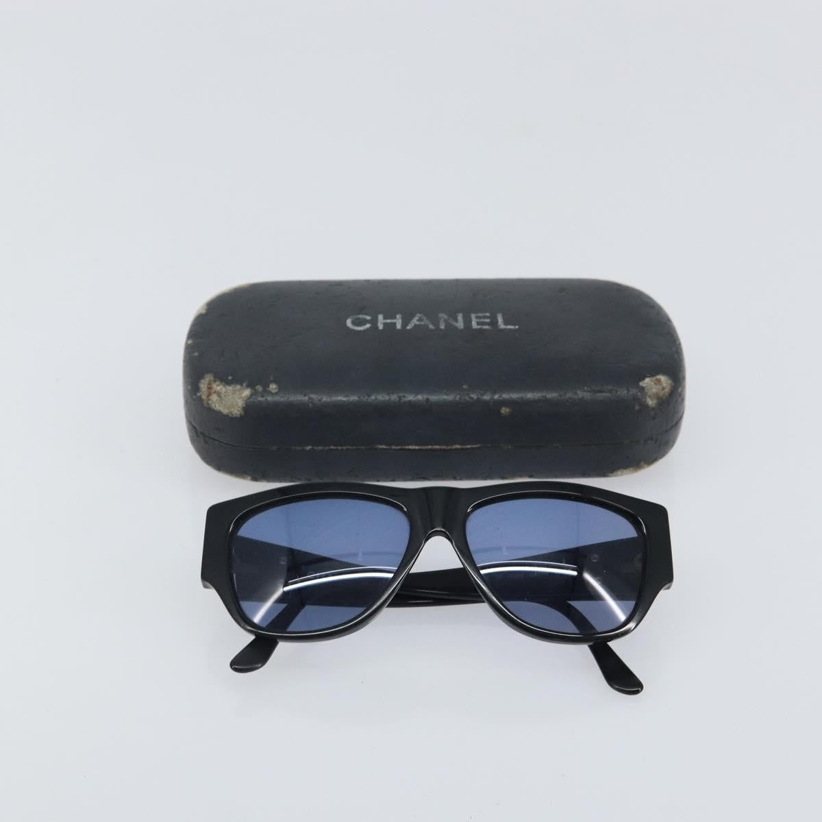 Chanel Logo Cc Sunglasses Plastic Black Plastic Sunglasse Accessory