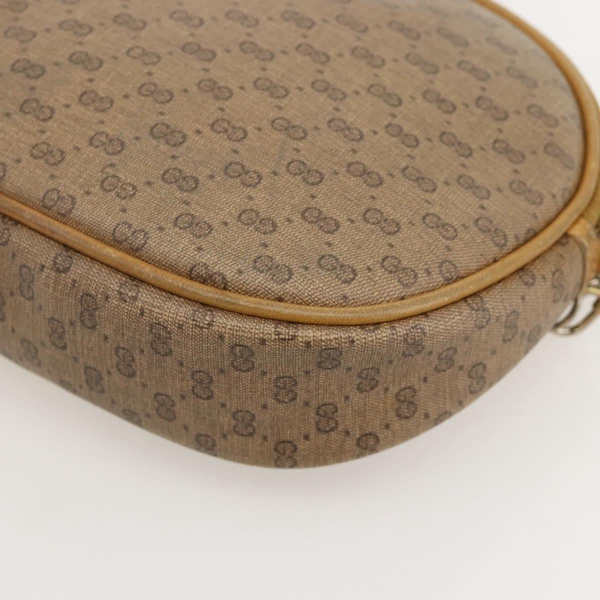 Gucci Micro Gg Supreme Shoulder Bag Gg Canvas Beige Pvc Shoulder Bag Bag (Pre-Owned)