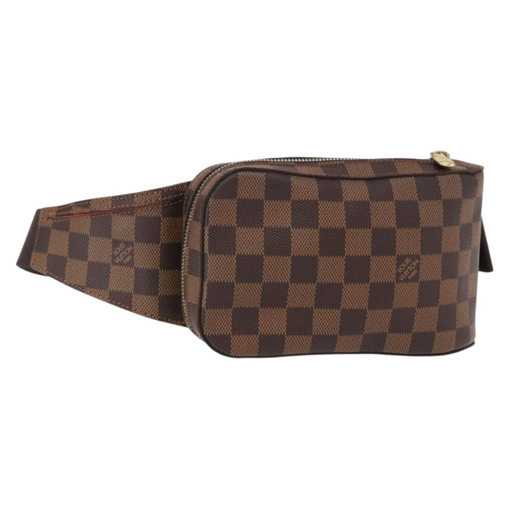 Louis Vuitton Geronimos Waist Bag Damier Brown Canvas Shoulder Bag