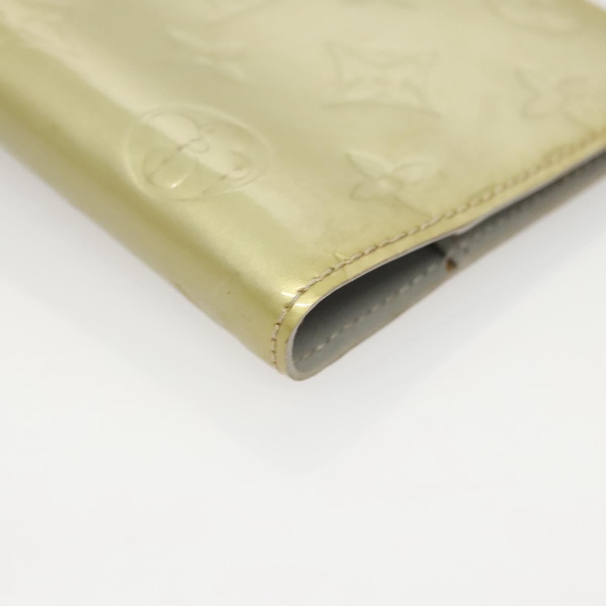 Louis Vuitton Agenda Cover Patent Leather Gray Patent_Leather Wallets Accessory