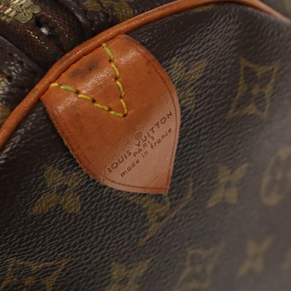 Louis Vuitton Keepall Bag Monogram Canvas Brown Canvas Travel Bag