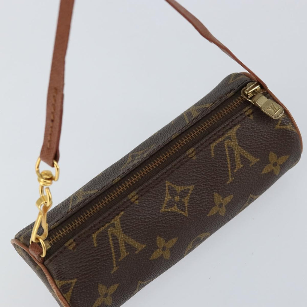 Louis Vuitton Papillon Pochette Monogram Canvas Brown Canvas Clutche & Pouche Bag