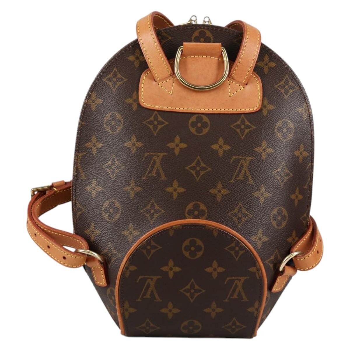Louis Vuitton Ellipse Backpack Monogram Canvas Brown Canvas Backpack Bag