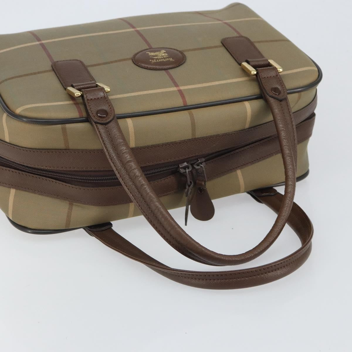 Burberry Nova Check Handbag Nova Check Canvas Brown Canvas Handbag