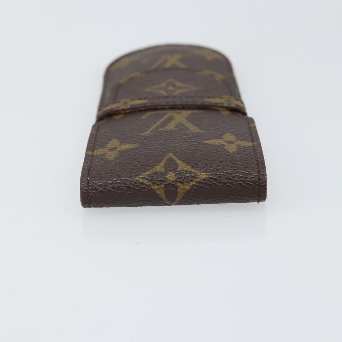 Louis Vuitton Etui À Stylo Canvas Brown Canvas Clutche & Pouche Bag