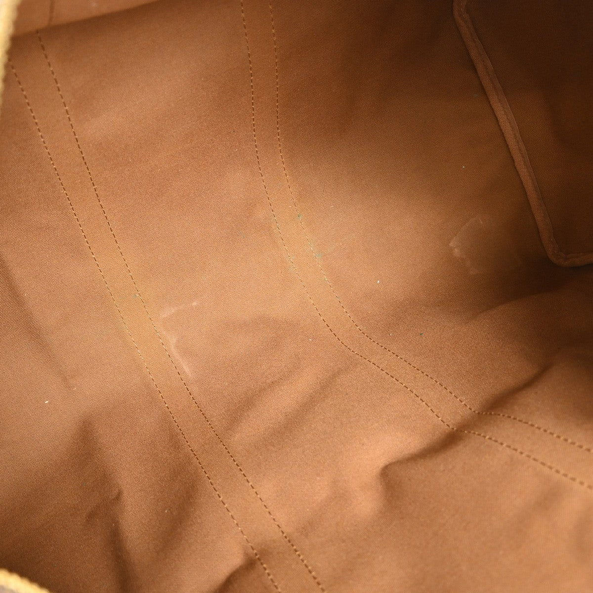 Louis Vuitton Keepall Bag Monogram Canvas Brown Canvas Travel Bag