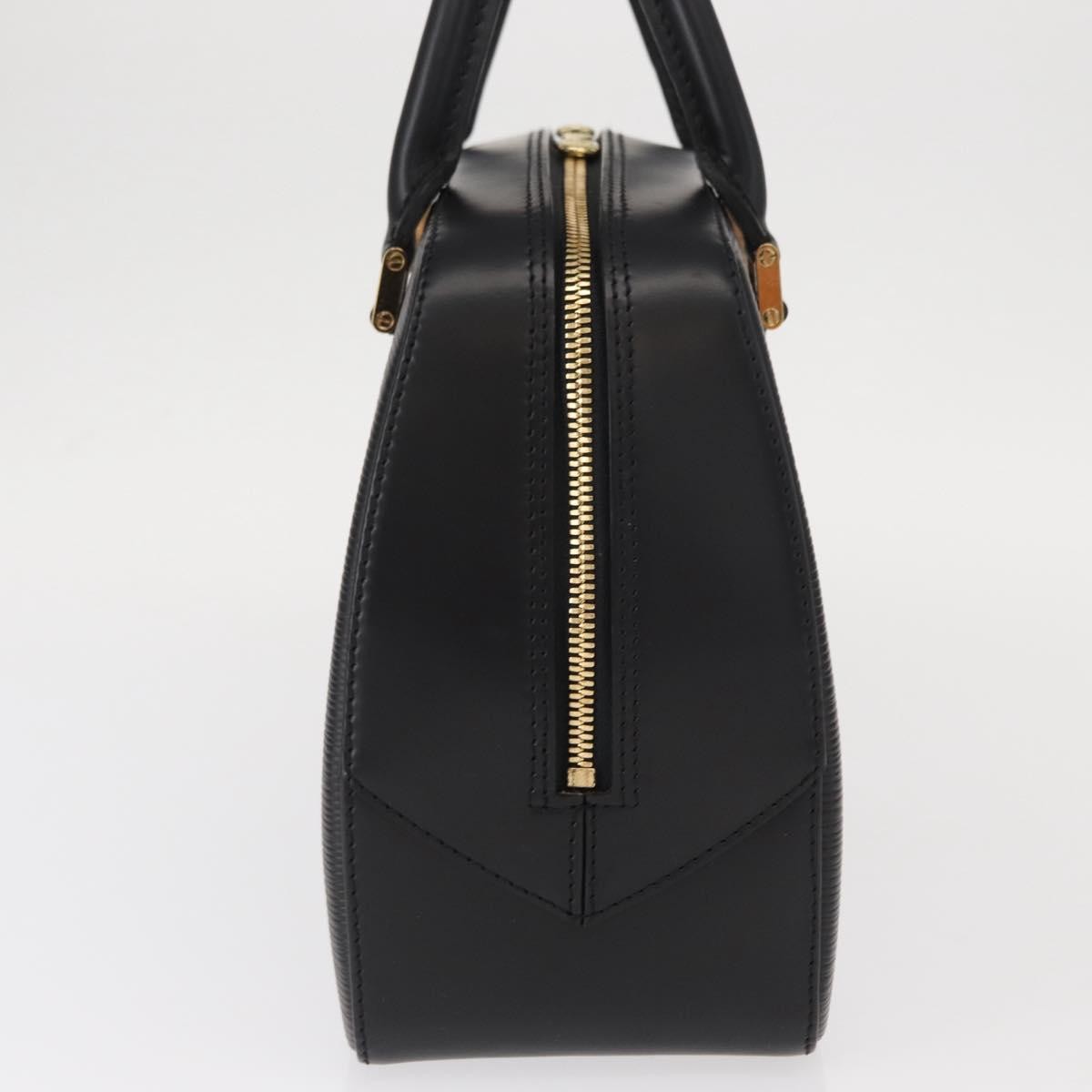 Louis Vuitton Sablons Handbag Epi Leather Black Leather Handbag