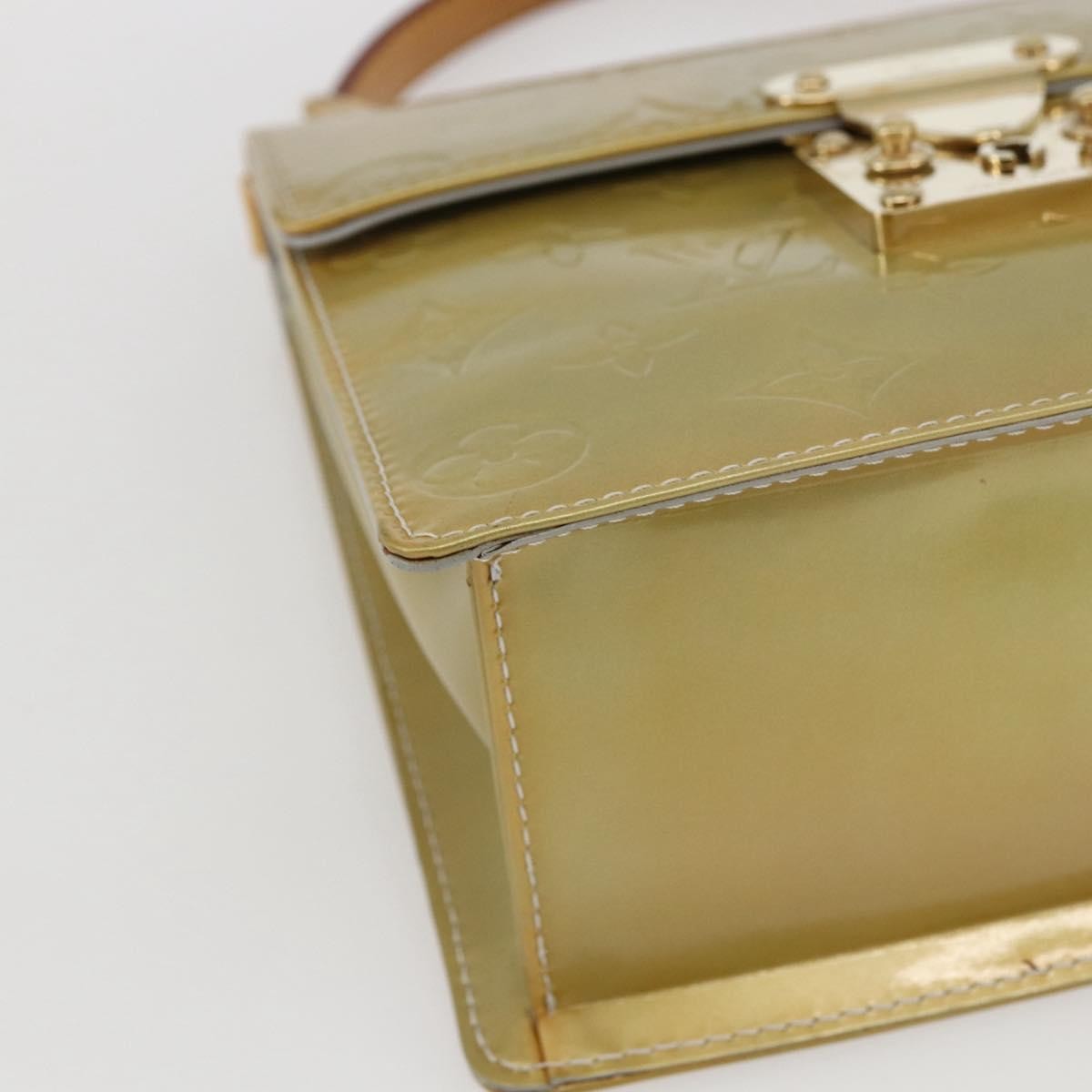 Louis Vuitton Spring Street Nm Handbag Patent Leather Gray Patent_Leather Handbag