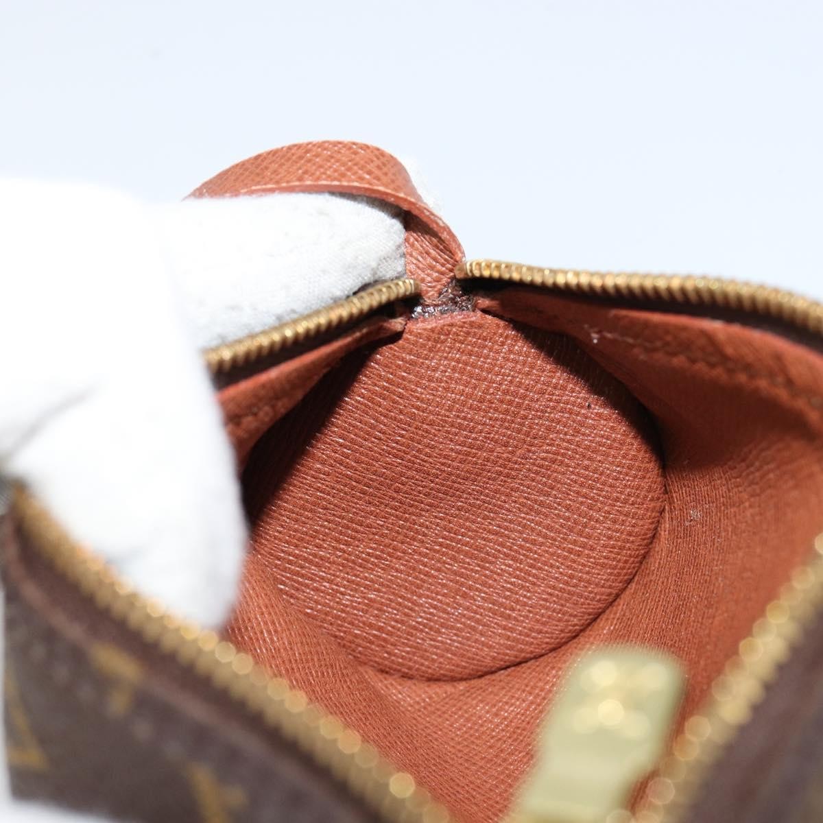 Louis Vuitton Papillon Pochette Monogram Canvas Brown Canvas Clutche & Pouche Bag
