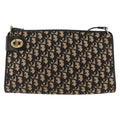 Christian Dior Vintage Cd Trotter Shoulder Bag Canvas Black Canvas Shoulder Bag Bag (Pre-Owned)