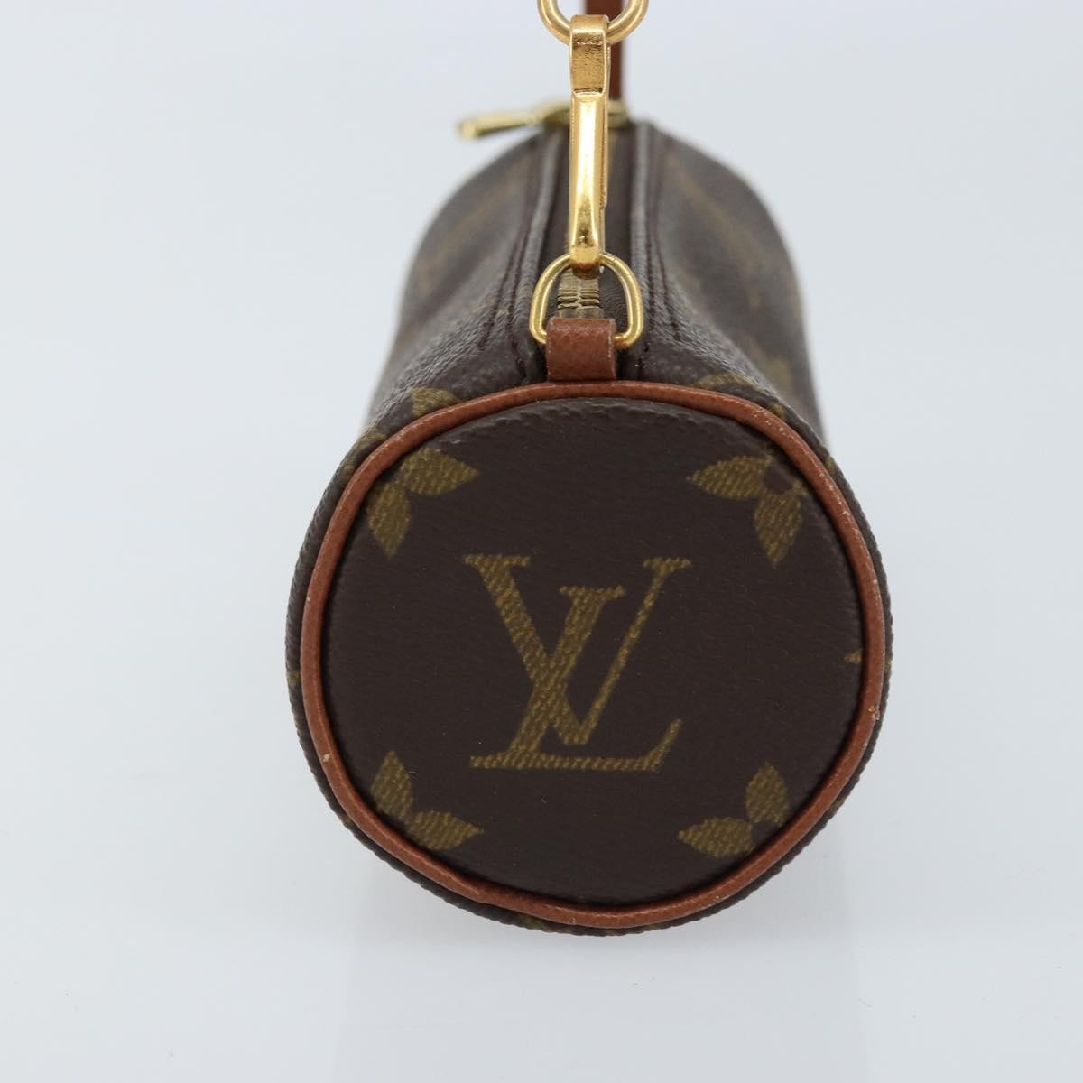 Louis Vuitton Papillon Pochette Monogram Canvas Brown Canvas Clutche & Pouche Bag