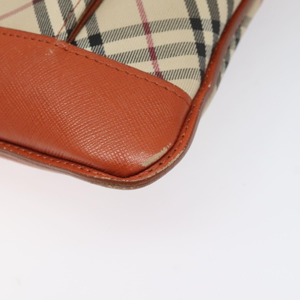 Burberry Nova Check Shoulder Bag Canvas And Leather Beige Canvas Shoulder Bag